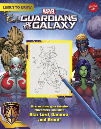 Learn to draw Marvel's Guardians of the Galaxy / character art by Cory Hamscher.