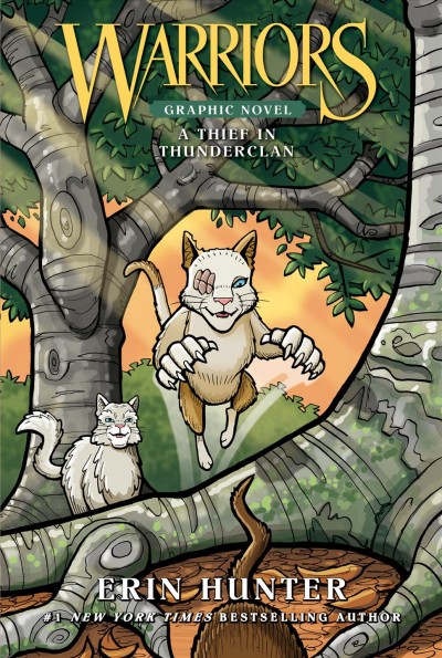 A thief in ThunderClan / created by Erin Hunter ; written by Dan Jolley ;  art by James L barry.