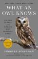 What an owl knows : the new science of the world's most enigmatic birds  Cover Image
